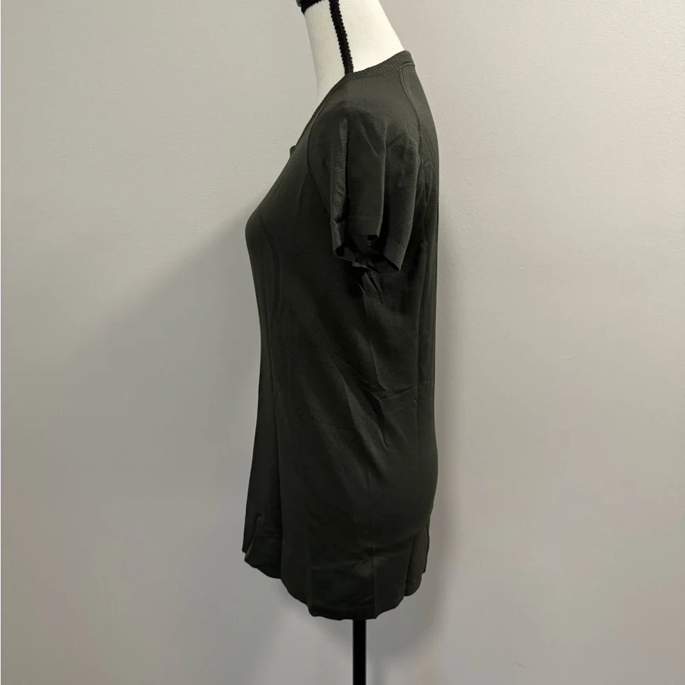 Lululemon Army Dark Green Swiftly Tech Short Sleeve Top - Picture 5 of 6